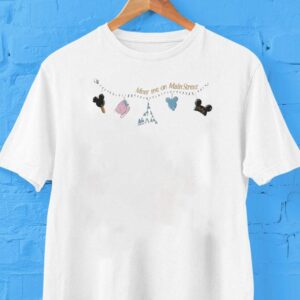 Met Me On Main Street Charm Mickey Shirt