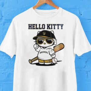 Milwaukee Brewers X Hello Kitty Shirt Milwaukee Brewers X Hello Kitty Shirt