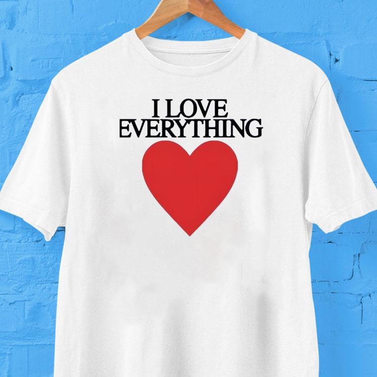 Mira Joyce I Love Everything Heart Shirt Mira Joyce I Love Everything Heart Shirt