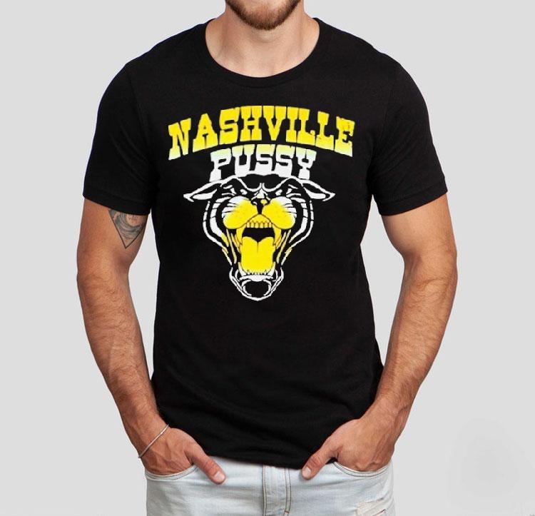 Nashville Pussy Tiger Lee Shirt Nashville Pussy Tiger Lee Shirt