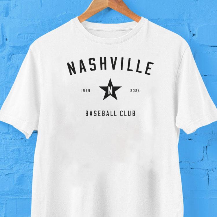 Nashville Stars Baseball Club 1949 2024 Shirt Nashville Stars Baseball Club 1949 2024 Shirt