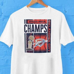 Nba Champs 2025 Oklahoma City Thunder Basketball Shirt