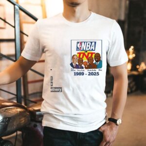 Nba On Tnt Basketball Tv Show 1989 2025 Caricatures Shirt