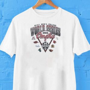 Ncaa Men S College World Series Omaha Teams Logo Vintage Tshirt