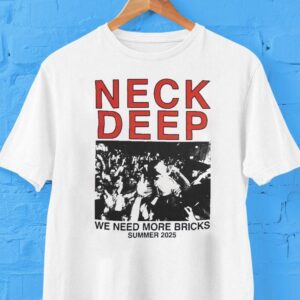 Neck Deep We Need More Bricks Summer Tshirt