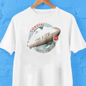 Neil Young Coastal Tour Blimp Shirt