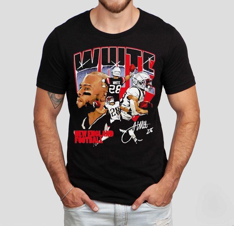 New England Patriots James White Signature Shirt New England Patriots James White Signature Shirt