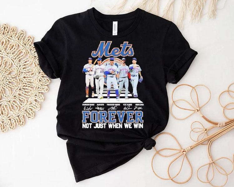 New York Mets Forever Not Just When We Win Road Abbey Signatures Shirt New York Mets Forever Not Just When We Win Road Abbey Signatures Shirt
