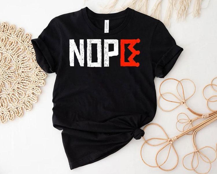 No Kings Nope Protest Sign Horizontal Shirt No Kings Nope Protest Sign Horizontal Shirt