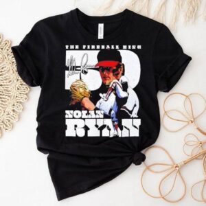 Nolan Ryan Los Angeles Angels Mlb Baseball Player A Throwback Dual Shirt