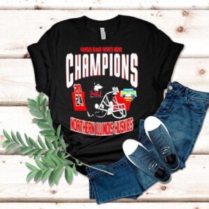Northern Illinois Huskies Football 2024 Famous Idaho Potato Bowl Champions Ncaa Bowl Games 2024-2025 Shirt