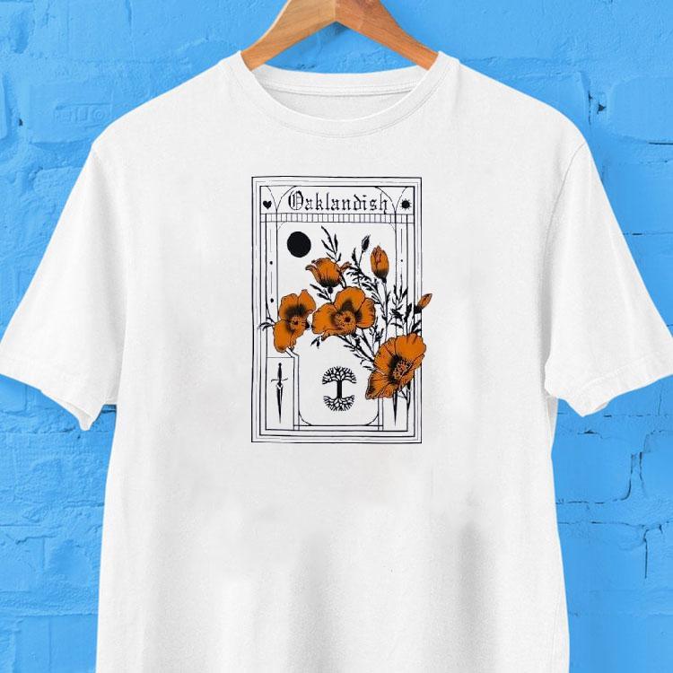 Oaklandish Flowers Vintage Shirt Oaklandish Flowers Vintage Shirt