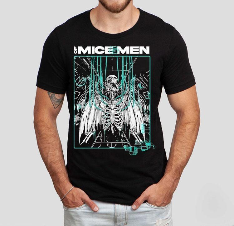 Of Mice Men Spring 2025 Tour Skeleton Shirt Of Mice Men Spring 2025 Tour Skeleton Shirt