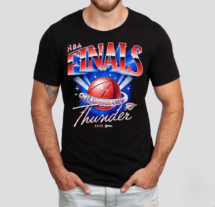 Okc Thunder 2025 Nba Finals Space Shirt Okc Thunder 2025 Nba Finals Space Shirt