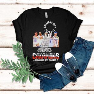 Oklahoma City Thunder 2025 Nba Finals Champions Roster Shirt Oklahoma City Thunder 2025 Nba Finals Champions Roster Shirt