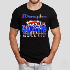 Oklahoma City Thunder All Team Champion Signatures Shirt Oklahoma City Thunder All Team Champion Signatures Shirt