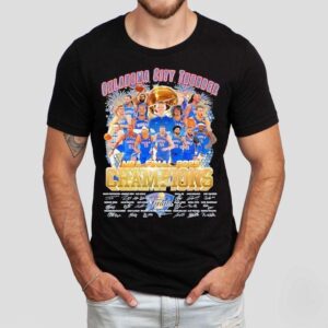 Oklahoma City Thunder Nba Final Champions 2025 Signatures Shirt Oklahoma City Thunder Nba Final Champions 2025 Signatures Shirt
