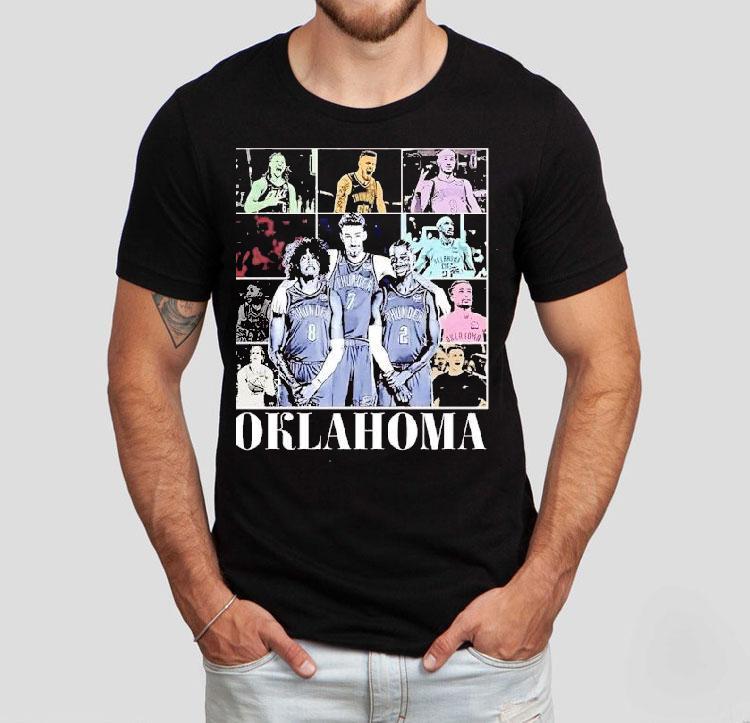 Oklahoma City Thunder Starting 3 Tour Shirt Oklahoma City Thunder Starting 3 Tour Shirt