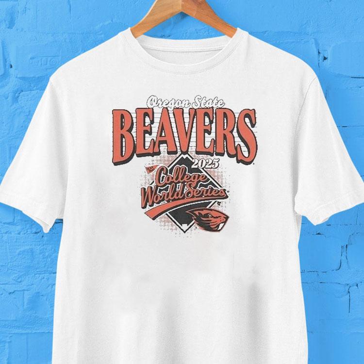 Oregon State Beavers 2025 College World Series Shirt Oregon State Beavers 2025 College World Series Shirt