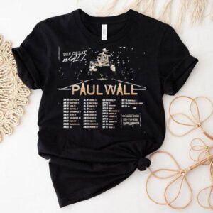 Paul Wall The Great Wall Tour 2025 Dates Shirt Paul Wall The Great Wall Tour 2025 Dates Shirt