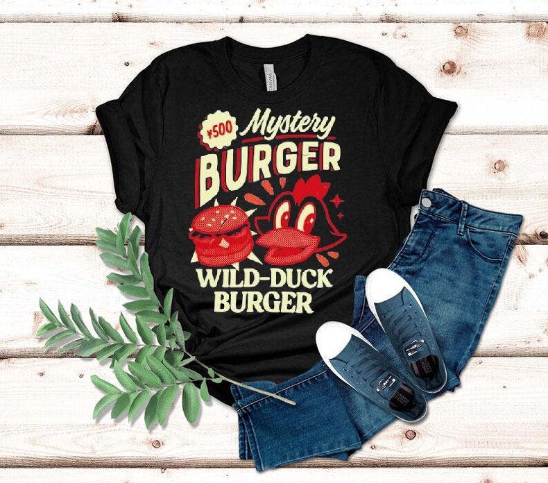 Persona 3 Portable Mystery Wild Duck Burger Shirt Persona 3 Portable Mystery Wild Duck Burger Shirt