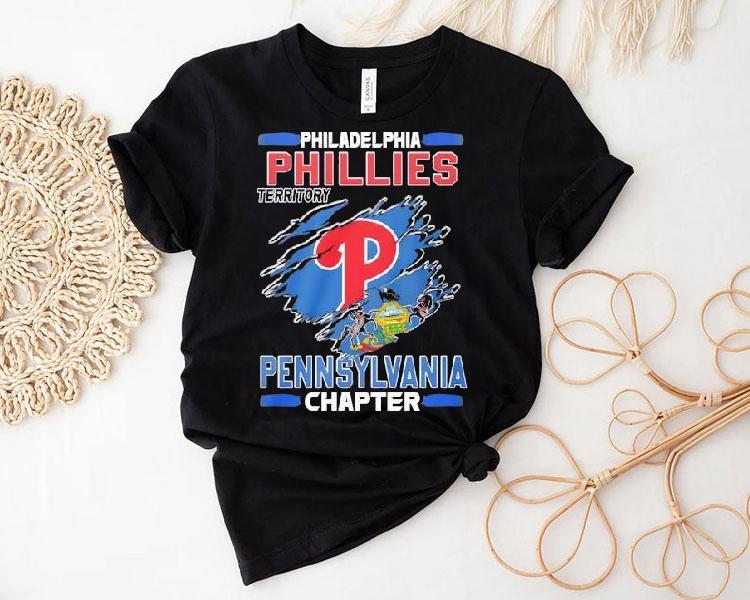 Philadelphia Phillies Territory Pennsylvania Chapter Shirt Philadelphia Phillies Territory Pennsylvania Chapter Shirt