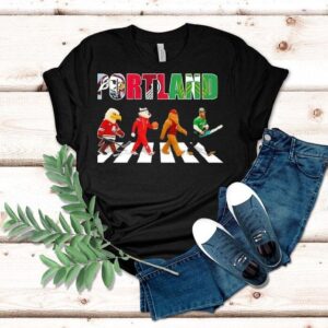 Portland Sports Team Mascot Abbey Road Shirt Portland Sports Team Mascot Abbey Road Shirt