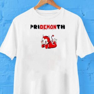 Pridemonth Kewpie Black Text Shirt