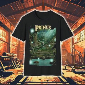 Primus June Auburn Wa Live Guitar Rock Tshirt