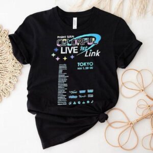 Project Sekai Colorful Live St Link Tokyo Tshirt