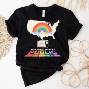 Protect Pbs Rainbow Tshirt