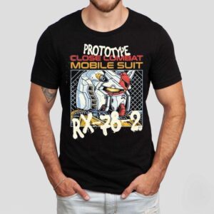 Prototype Close Combat Mobile Suit Rx-78-2 Mobile Suit Gundam Shirt