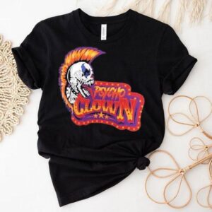Psycho Clown Aaa Mohawk Skull Shirt