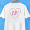 Punch Nazis Heart Shirt
