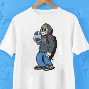 Push Trees The Bob The Shroom Guy Bone Shirt