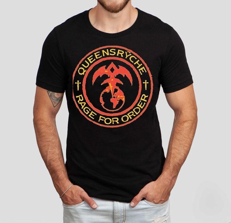 Queensryche Rage For Order Logo Shirt Queensryche Rage For Order Logo Shirt
