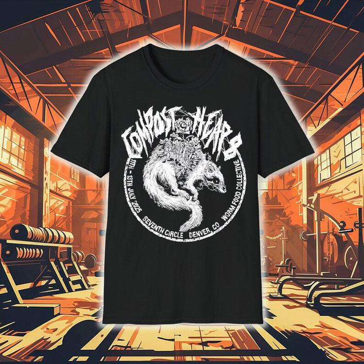 Rat Compost Heap 8 11th-13th July 2025 Seventh Circle Denver Co Worm Food Collective Shirt Rat Compost Heap 8 11th-13th July 2025 Seventh Circle Denver Co Worm Food Collective Shirt