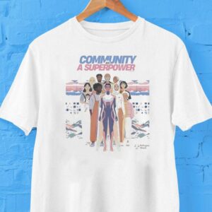 Refugee Week X 8bitfaz Community A Superpower Shirt