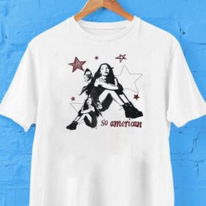 Ribbed Olivia Star So American Tshirt