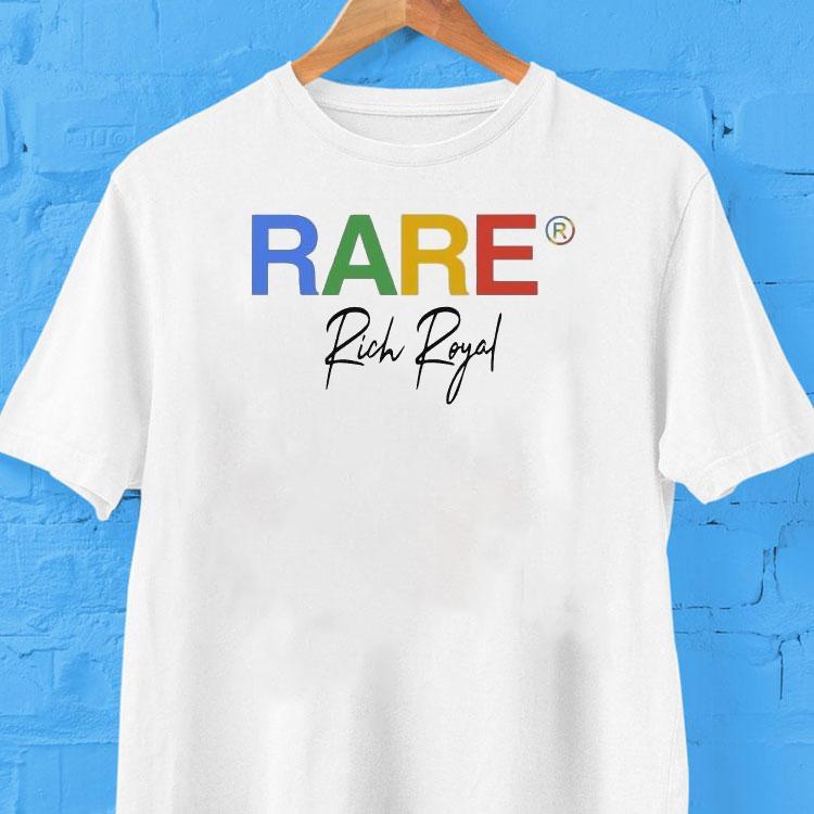Rich Royal Rare Collab Shirt Rich Royal Rare Collab Shirt