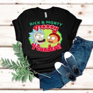 Rick And Morty Pussy Pounders Cartoon Shirt