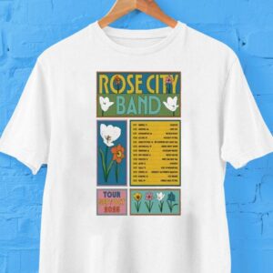 Rose City Band Tour Sep Oct Dates Tshirt