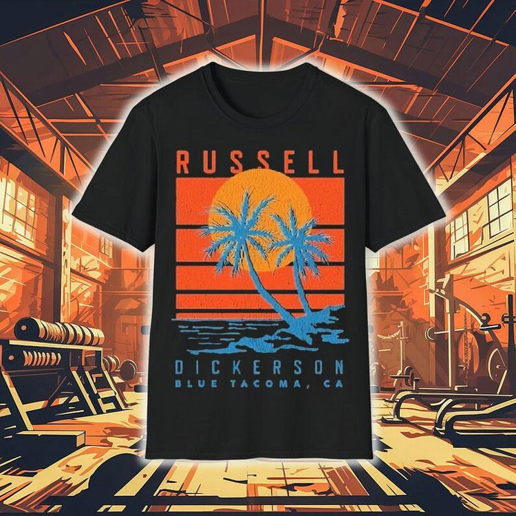 Russell Dickerson Blue Tacoma Ca Shirt Russell Dickerson Blue Tacoma Ca Shirt