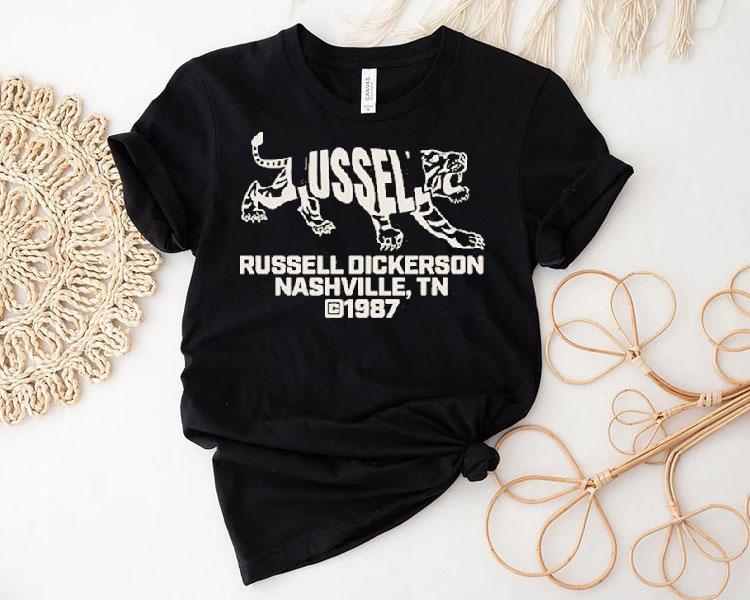 Russell Dickerson Nashville Tn Est. 1987 Shirt Russell Dickerson Nashville Tn Est. 1987 Shirt