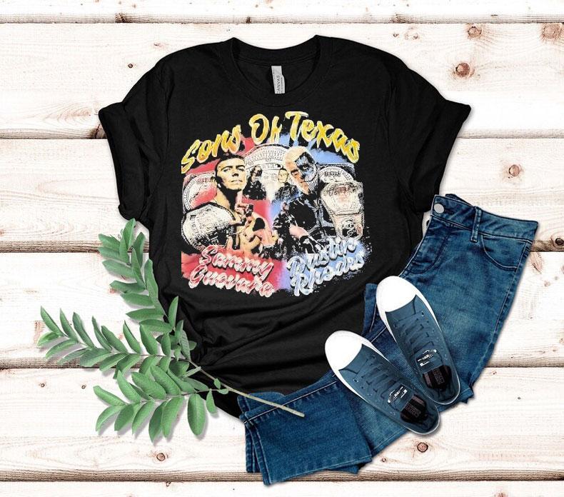 Sammy Guevara Vs Dustin Rhodes Sons Of Texas Vintage Shirt Sammy Guevara Vs Dustin Rhodes Sons Of Texas Vintage Shirt