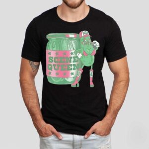 Scene Queen Pickle Diva On Summer Shirt