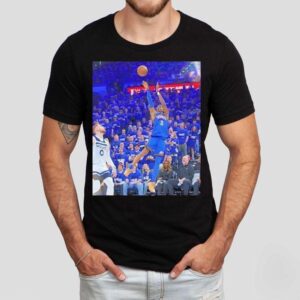 Shai Gilgeous-alexander Oklahoma City Thunder Game Frames Shirt Shai Gilgeous-alexander Oklahoma City Thunder Game Frames Shirt