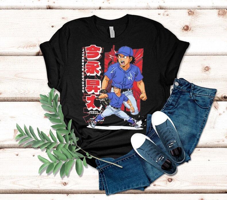 Shohei Ohtani Chicago Cubs Baseball Anime Shirt Shohei Ohtani Chicago Cubs Baseball Anime Shirt