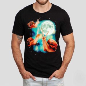 Snail Under Moon Shirt