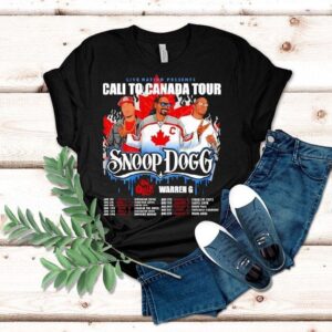 Snoop Dogg Cali To Canada Tour Tshirt